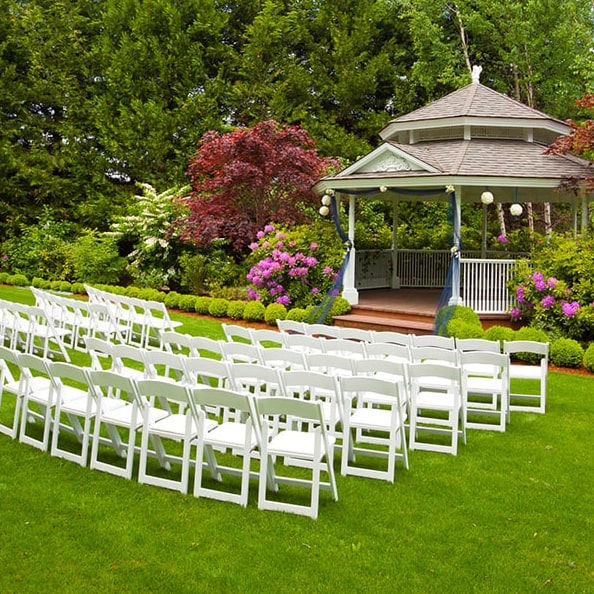 our wedding & event trailers can include a range of amenities such as sound systems, refrigeration, and seating